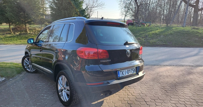 Volkswagen Tiguan cena 59999 przebieg: 180000, rok produkcji 2013 z Myślibórz małe 742